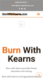 Mobile Screenshot of burnwithkearns.com